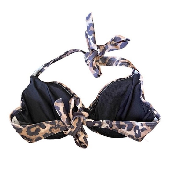 goodness gracious >.< | gorgeous Y2K leopard cheetah print bikini top - Picture 2 of 2